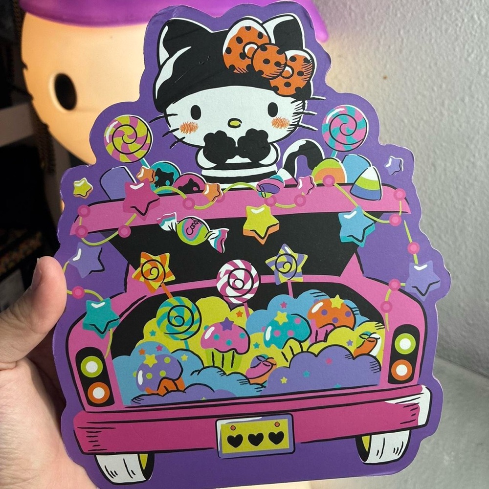 Hello Kitty Halloween Wall art